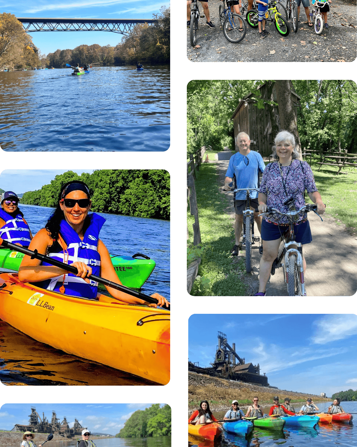 Bethlehem River Tours Kayak and Biking adventures on the Lehigh River